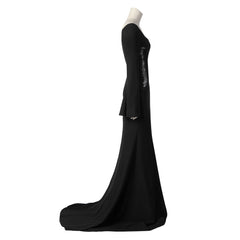 Wednesday Season 2 Morticia Addams Cosplay Outfit American TV Series Same Style Costume No.5067 - Halloweez