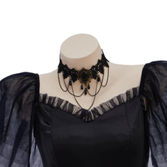 Official Wednesday Addams Costume for Halloween & Cosplay | Netflix Replica - Halloweez