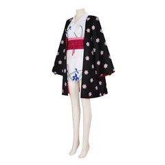 One Piece Wano Country Arc Robin Cosplay Costume - Nico Robin Kimono 2D Outfit - Halloweez