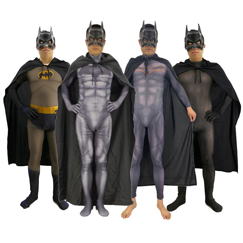 Justice Batman Man Cosplay League Tights Stage Performance Costume for Adult and Children Anime Cosplay - Halloweez