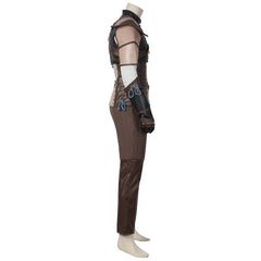 Halloweez Geralt of Rivia Cosplay Leather Jacket - Wild Hunt Hero Suit for Halloween - Halloweez