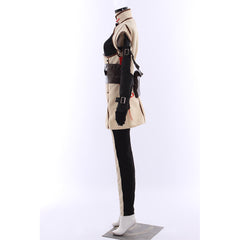 Halloweez Fire Emblem Severa Cosplay Costume - Bold Crop Top Dress Uniform Suit for Women - Halloweez