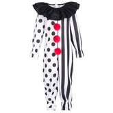 Spooky Halloween Christmas Killer Clown Cosplay Costume Scary Joker Outfit - Halloweez