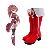 1110 Magical Girl Sakura Kyoko Cosplay Shoes for Anime Conventions and Performances - Halloweez