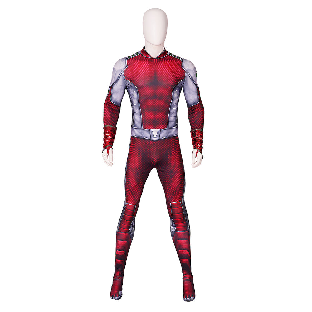Halloweez Titans S4 Beast Boy Gar Logan Cosplay Spandex Suit - Embrace Your Inner Shape-Shifter - Halloweez