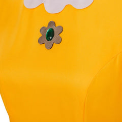 Stunning Rosalina Cosplay Dress with Crown - Halloween Daisy Princess Costume by Halloweez - Halloweez