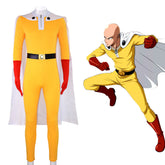 One Punch Man Cosplay Costume Saitama Tatsumaki Fubuki Battle Suit Anime Cosplay Outfit - Halloweez