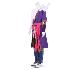 Halloweez Yasuo Spirit Blossom Cosplay Costume Full Set with Gloves, Shoes Cover, and Accessories - Halloweez