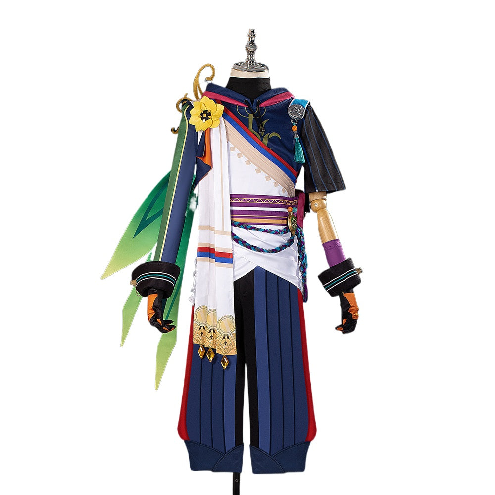 Halloweez Cosplay Costume - Genshin Impact Ultraviolet Edition with Ear Accessories - Halloweez