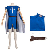 Medieval Crusader Templar Knight Costume Cloak for Cosplay and Halloween - Halloweez