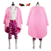 Donquixote Doflamingo Cosplay Costume One Piece Anime Role Play Outfit Full Set - Halloweez