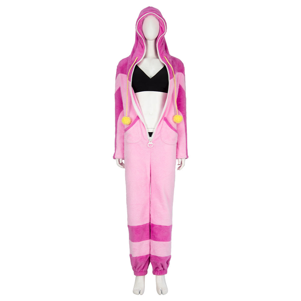 Halloweez Juri Cosplay Pajama Set from Street Fighter 6 - Authentic Look - Halloweez