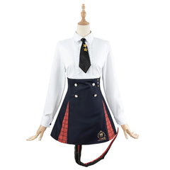 Blue Archive Hina Sorasaki Cosplay Costume Anime School Uniform Dress for Daily Wear - Halloweez