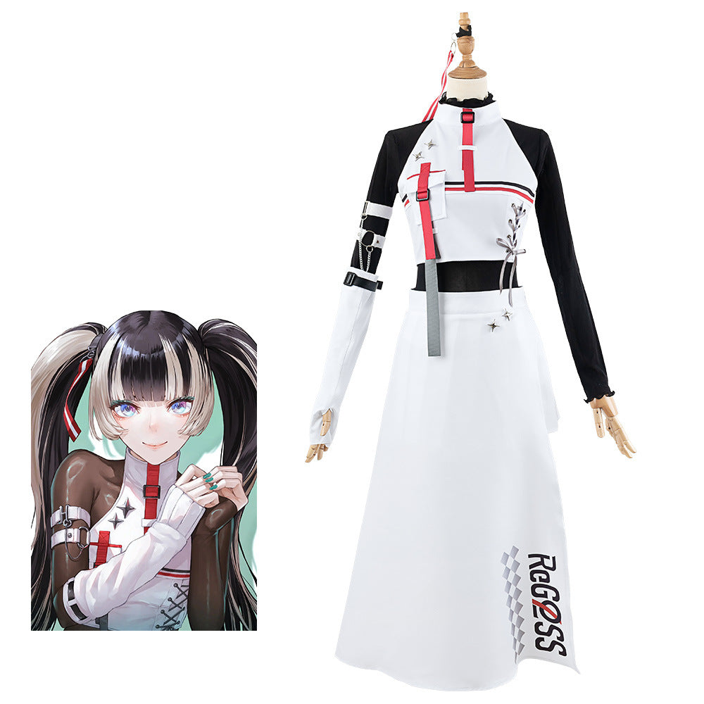 VTuber Virtual Youtuber Raden Cosplay Costume Anime Dress - Halloweez