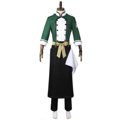 Halloweez NRC Chef Silver Cosplay Costume Set - Customized for Your Perfect Fit - Halloweez