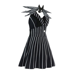 Jack Skellington Gender Swap Cosplay Costume from The Nightmare Before Christmas - Halloweez