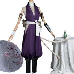 Halloweez Yuzuriha Cosplay Costume - Jigokuraku Anime Outfit - Halloweez