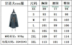 Gandalf Cosplay Costume from The Lord of the Rings and The Hobbit for Halloween Role Play - Halloweez