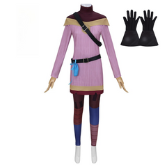 Tangled Cassandra Cosplay Costume Princess Royal Guard Outfit for Halloween - Halloweez