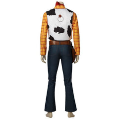 Halloweez Adult Woody Cowboy Sheriff Costume - Cosplay Fancy Dress Halloween Outfit - Halloweez