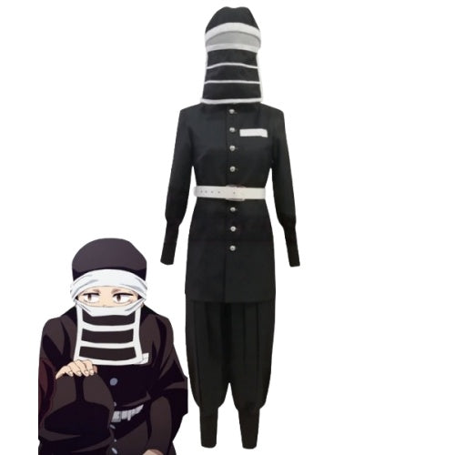 Demon Slayer Corps Uniform Cosplay Costume Set from Kimetsu no Yaiba - Halloweez