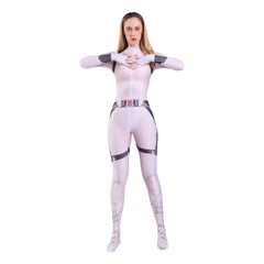 White Widow 3-in-1 Bodysuit Adult Kids Cartoon Costume COSPLAY Halloween Costume - Halloweez