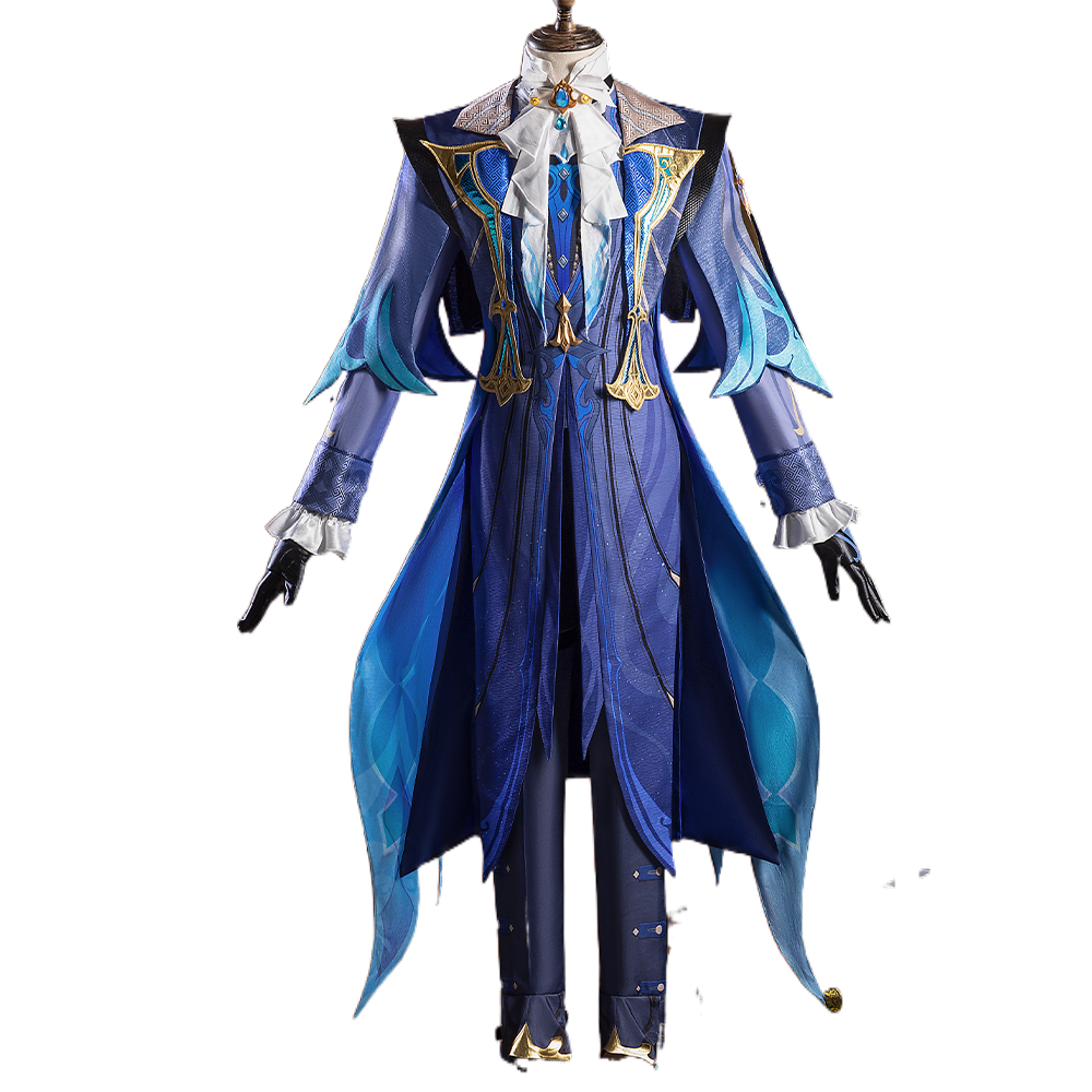 Halloweez Neuvillette Cosplay Costume – Premium Genshin Impact Inspired Attire for Men - Halloweez