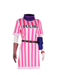 Dragon Ball Bulma Cosplay Costume for Girls - Anime Cosplay Dress for Halloween - Halloweez