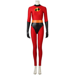 Stunning Incredibles 2 Elastigirl Helen Parr Cosplay Costume Bodysuit with Halloweez Mask - Halloweez