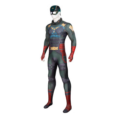 Halloweez Exclusive - The Boys Season 3 Soldier Boy Cosplay Jumpsuit Ver 3 Handmade Bodysuit - Halloweez