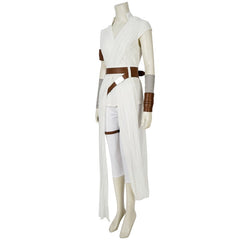 Halloweez Rey Cosplay Costume - Star Wars: The Rise of Skywalker Jedi Outfit for Adults - Halloweez
