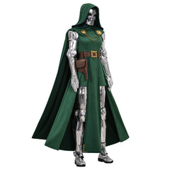 Gender‑Bent Doctor Doom Cosplay Costume,Custom Outfit for Halloween & Comic Con