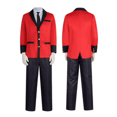 Kakegurui Suzui Ryouta and Manyuda Kaede Cosplay Costume DK Uniform Anime Role Play - Halloweez