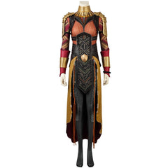 Halloweez Okoye Cosplay Costume for Women - Wakanda Inspired Halloween Carnival Attire - Halloweez