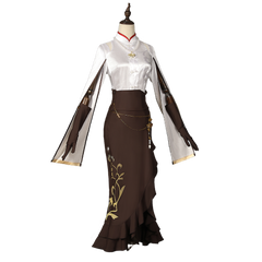 Halloweez Ningguang Cosplay Costume - Exclusive Genshin Impact x Pizza Hut Collaboration - Halloweez