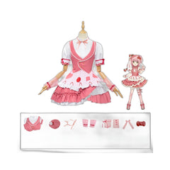 Guardian Sweetheart Amu Sanrio Collaboration Lolita Anime Cosplay Costume - Halloweez