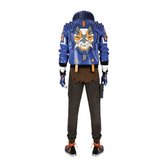 Halloweez Yoru Kiritani Ryō VALORANT Cosplay Costume Set with Accessories for Men - Halloweez