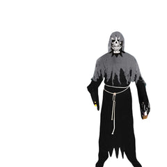Halloween Wizard Cosplay Costume Adult Male Witch Death Costume for Party Masquerade Performance - Halloweez