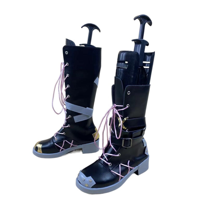 1660 Jinx Cosplay Shoes from League of Legends for Anime Expo and Performance - Halloweez