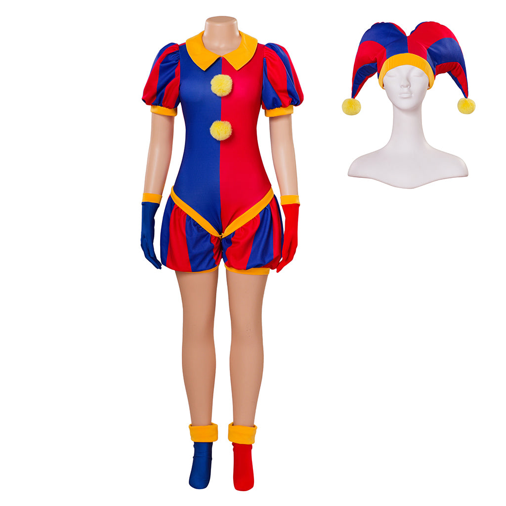 Harle Cosplay Bikini Suit Two-Piece Swimsuit Red Black for Halloween Carnival Party - Halloweez