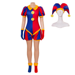 Harle Cosplay Bikini Suit Two-Piece Swimsuit Red Black for Halloween Carnival Party - Halloweez