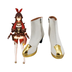 Genshin Impact Amber Cosplay Shoes for Anime Conventions and Performances - Halloweez