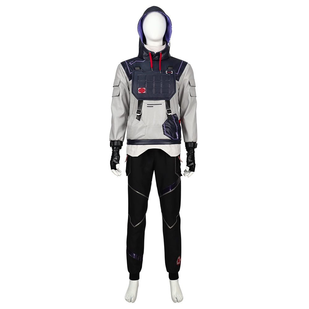 Halloweez Li Zhao Yu Valorant Cosplay Costume - Complete Set for Enthusiastic Gamers - Halloweez