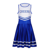 Football Cheerleader Dance Performance Dress with Socks - Sports Cheerleading Stage Costume - Halloweez