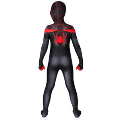 Halloweez Spider-Man Miles Morales Kids Cosplay Costume Jumpsuit - Halloweez
