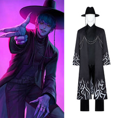 K-POP Demon Boy Group Saga Boys Cosplay Costume for Halloween Stage Performance - Halloweez