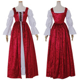 Elegant Halloweez Vintage Medieval Cosplay Costume - Gothic Witch Vampire Dress for Women - Halloweez