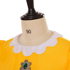 Stunning Rosalina Cosplay Dress with Crown - Halloween Daisy Princess Costume by Halloweez - Halloweez