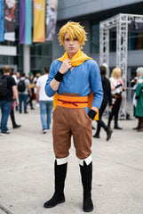 Yomi no Tsugai Yuru Japanese Kimono Full Set Halloween Cosplay Costume - Halloweez