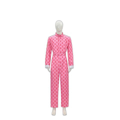2023 Movie Bbie Cosplay Costume - Live-Action Movie Bbie Dress and Leggings Full Set - Halloweez